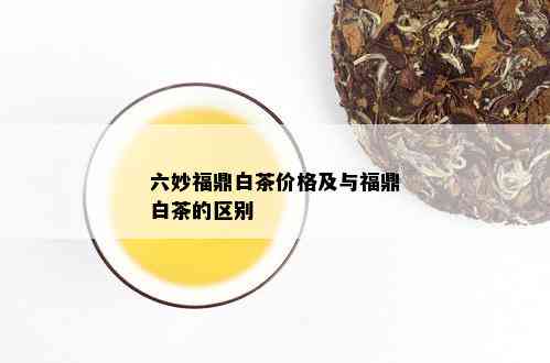 六妙福鼎白茶价格及与福鼎白茶的区别