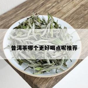 普洱茶哪个更好喝点呢推荐