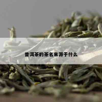 普洱茶的茶名来源于什么