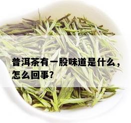 普洱茶有一股味道是什么，怎么回事？