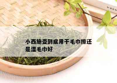 小西施壶到底用干毛巾擦还是湿毛巾好