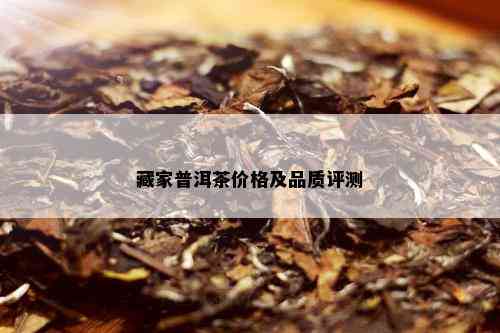 藏家普洱茶价格及品质评测