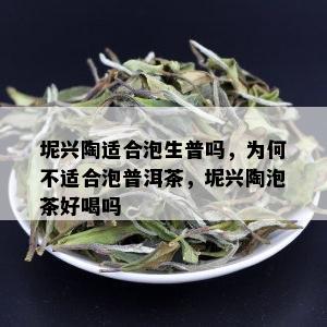 坭兴陶适合泡生普吗，为何不适合泡普洱茶，坭兴陶泡茶好喝吗