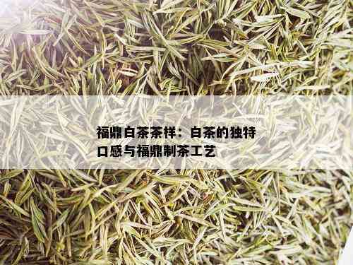 福鼎白茶茶样：白茶的独特口感与福鼎制茶工艺