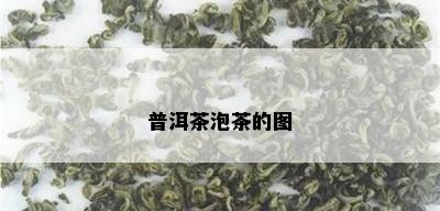 普洱茶泡茶的图