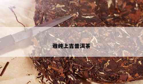 雅纯上吉普洱茶