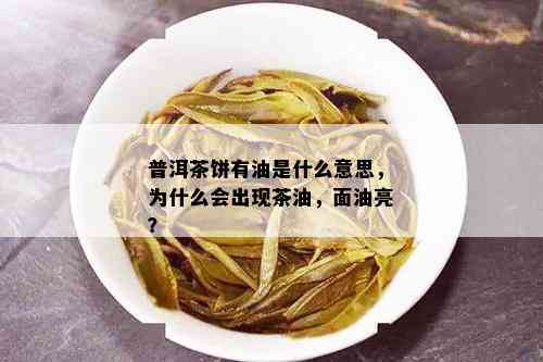 普洱茶饼有油是什么意思，为什么会出现茶油，面油亮？