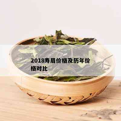 2018寿眉价格及历年价格对比