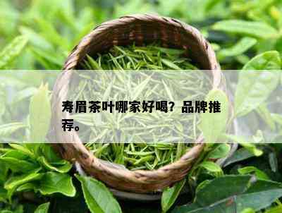 寿眉茶叶哪家好喝？品牌推荐。