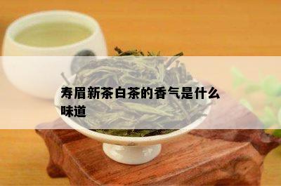 寿眉新茶白茶的香气是什么味道