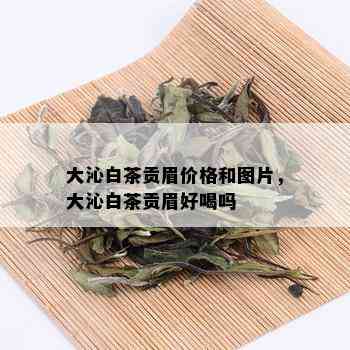 大沁白茶贡眉价格和图片，大沁白茶贡眉好喝吗