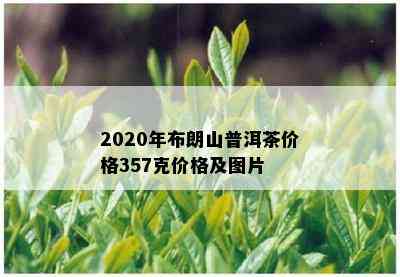 2020年布朗山普洱茶价格357克价格及图片