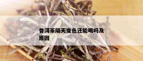 普洱茶隔天变色还能喝吗及原因