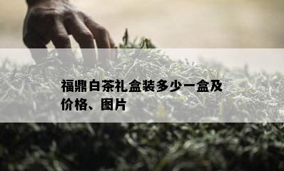 福鼎白茶礼盒装多少一盒及价格、图片