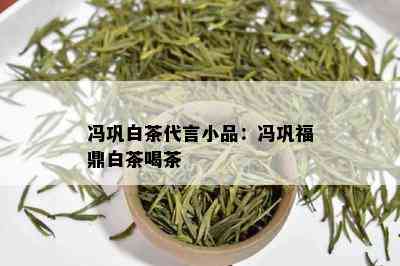 冯巩白茶代言小品：冯巩福鼎白茶喝茶