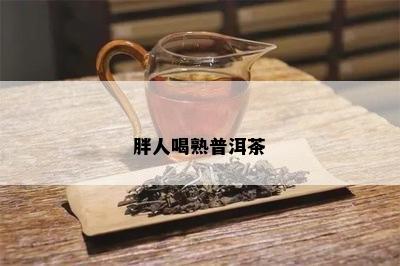 胖人喝熟普洱茶