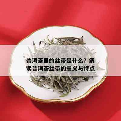 普洱茶里的丝带是什么？解读普洱茶丝带的意义与特点