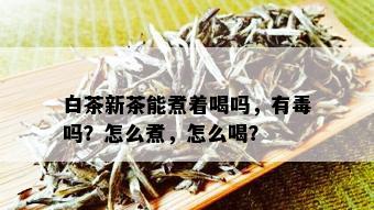 白茶新茶能煮着喝吗，有吗？怎么煮，怎么喝？