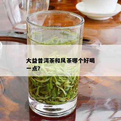 大益普洱茶和风茶哪个好喝一点？