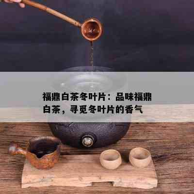 福鼎白茶冬叶片：品味福鼎白茶，寻觅冬叶片的香气