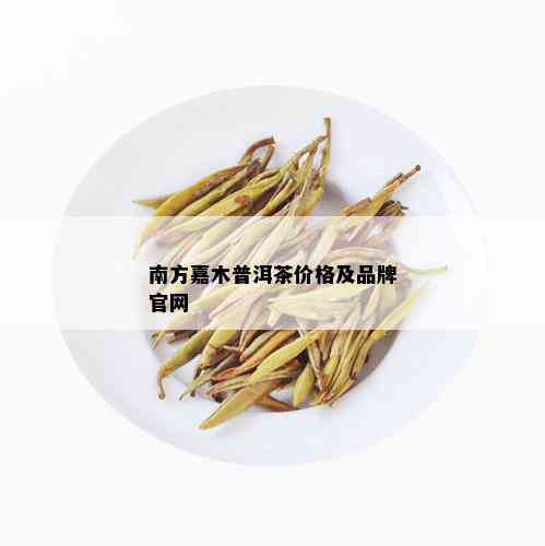 南方嘉木普洱茶价格及品牌官网