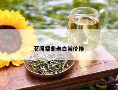 茗闻福鼎老白茶价格