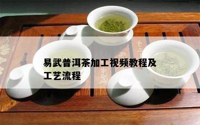 易武普洱茶加工视频教程及工艺流程