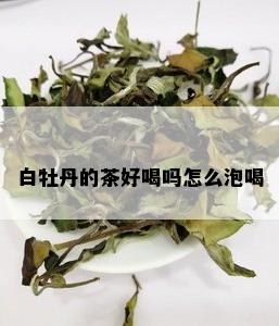 白牡丹的茶好喝吗怎么泡喝