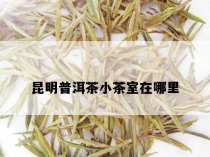 昆明普洱茶小茶室在哪里