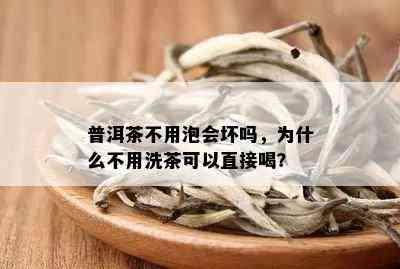 普洱茶不用泡会坏吗，为什么不用洗茶可以直接喝？