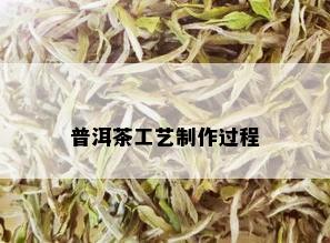 普洱茶工艺制作过程