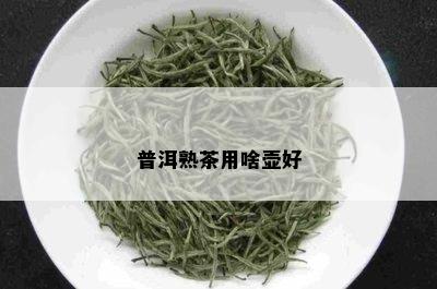 普洱熟茶用啥壶好