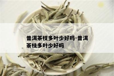 普洱茶枝多叶少好吗-普洱茶枝多叶少好吗