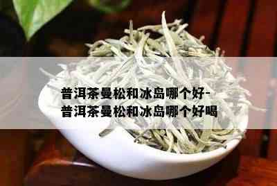 普洱茶曼松和冰岛哪个好-普洱茶曼松和冰岛哪个好喝