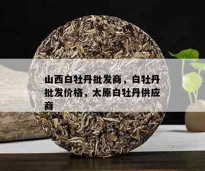 山西白牡丹批发商，白牡丹批发价格，太原白牡丹供应商