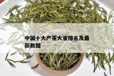 中国十大产茶大省排名及最新数据