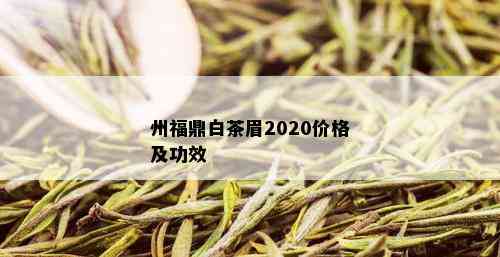 州福鼎白茶眉2020价格及功效