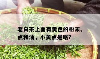 老白茶上面有黄色的粉末、点和油，小黄点是啥？