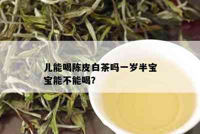 儿能喝陈皮白茶吗一岁半宝宝能不能喝？