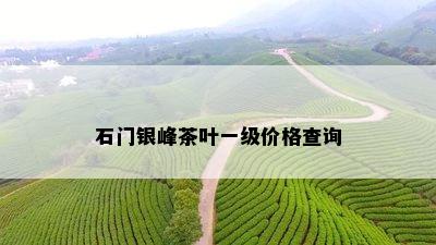 石门银峰茶叶一级价格查询