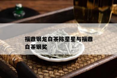 福鼎银龙白茶陈星星与福鼎白茶银奖