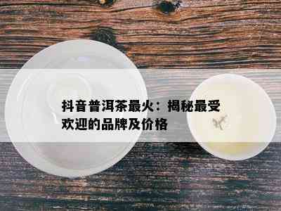 抖音普洱茶最火：揭秘更受欢迎的品牌及价格