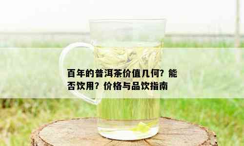 百年的普洱茶价值几何？能否饮用？价格与品饮指南