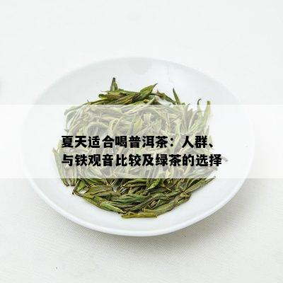 夏天适合喝普洱茶：人群、与铁观音比较及绿茶的选择