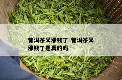 普洱茶又涨钱了-普洱茶又涨钱了是真的吗