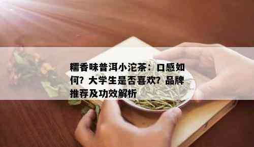 糯香味普洱小沱茶：口感如何？大学生是否喜欢？品牌推荐及功效解析