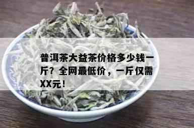 普洱茶大益茶价格多少钱一斤？全网更低价，一斤仅需XX元！