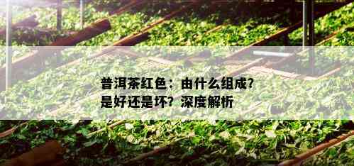 普洱茶红色：由什么组成？是好还是坏？深度解析