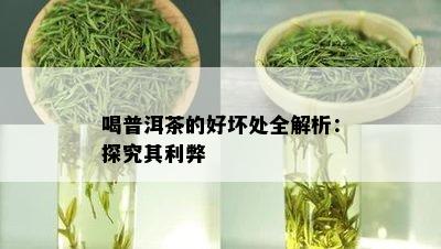 喝普洱茶的好坏处全解析：探究其利弊