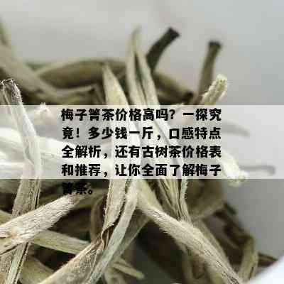 梅子箐茶价格高吗？一探究竟！多少钱一斤，口感特点全解析，还有古树茶价格表和推荐，让你全面了解梅子箐茶。